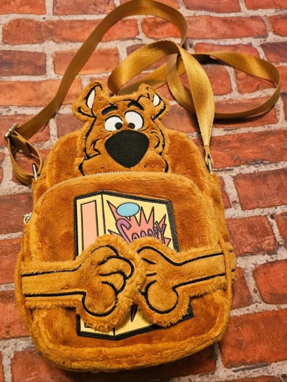 Loungefly Scooby-Doo Snacks Crossbuddies Cosplay Plush Crossbody Bag Coin Pouch